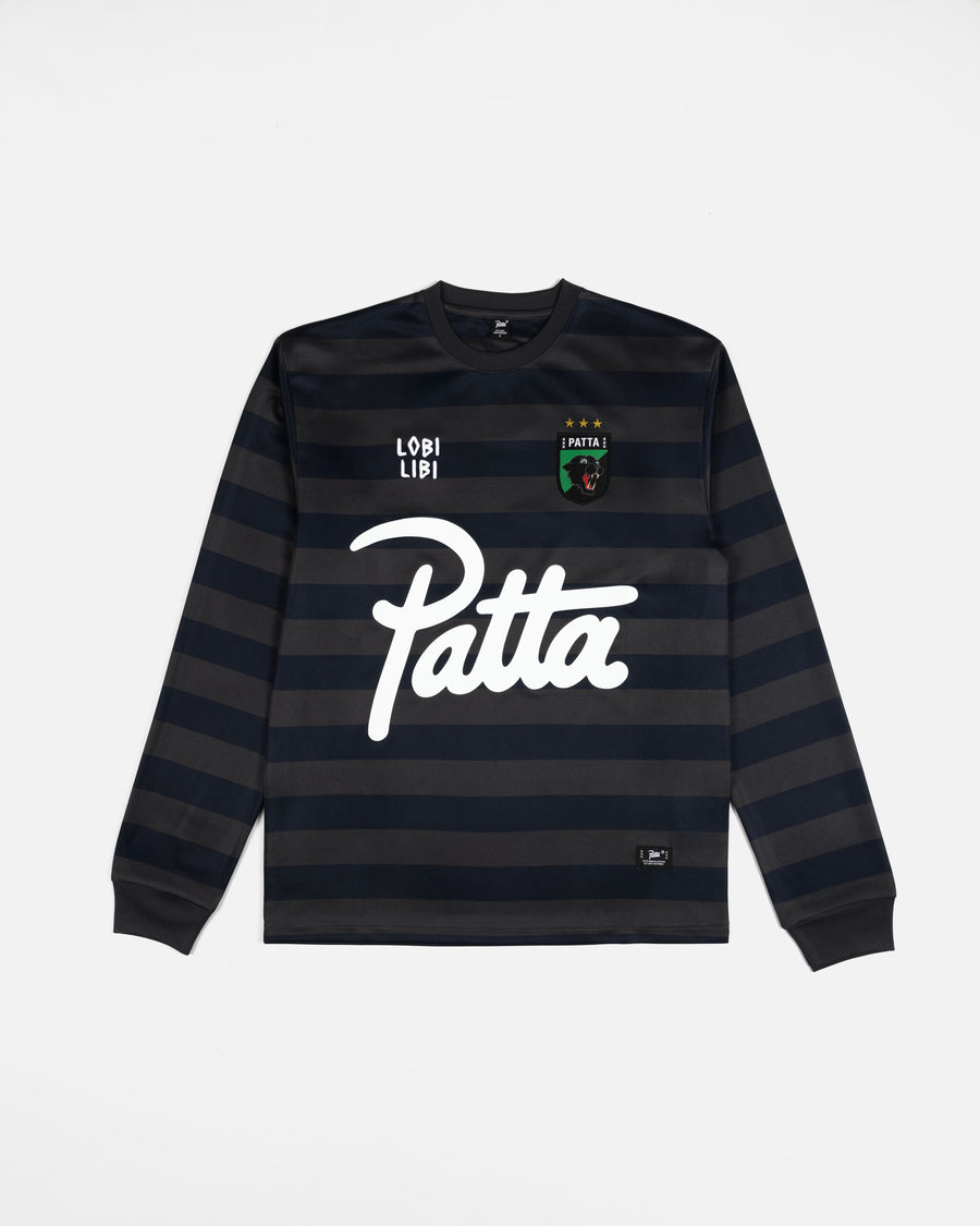 Patta Striped Longsleeve Football Jersey